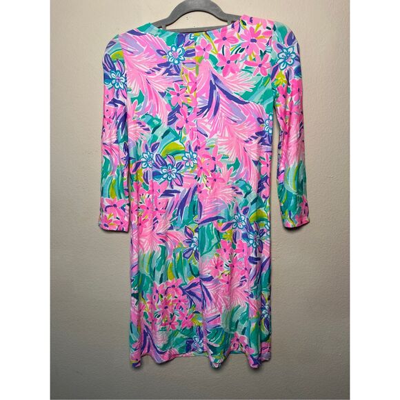 Lilly Pulitzer Ophelia Swing Dress "It Was All a Dream" Sz XXS PREPPY SUMMER VAC - Picture 5 of 5